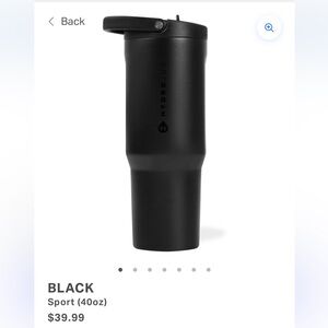HydroJug Black Tumbler